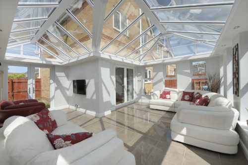 Designer Conservatory Glass Roof