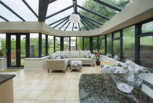 Glass Roof Conservatory Leicester
