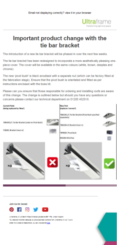 Ultraframe Updates Leicester