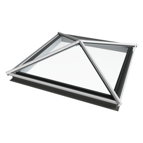 Square Roof Lantern White