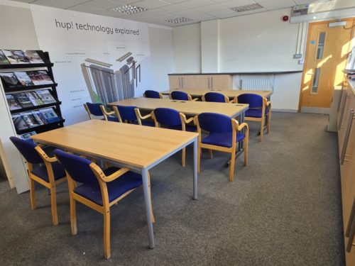 hup! training room