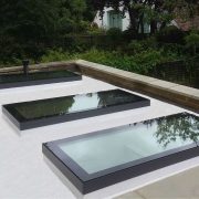 Infinity Roof Skylights Above